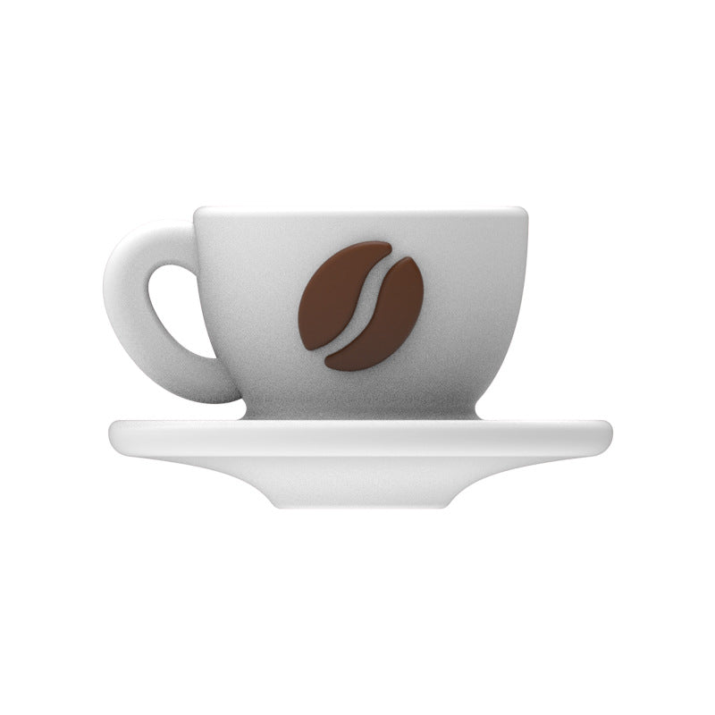 Wholesale 20pcs/pack coffee pot silicone beads personality DIY accessories